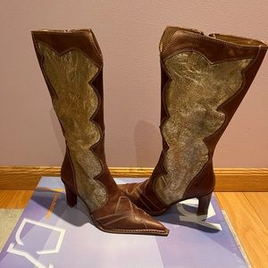 Destroy vintage cowgirl boots  size 36 NEW